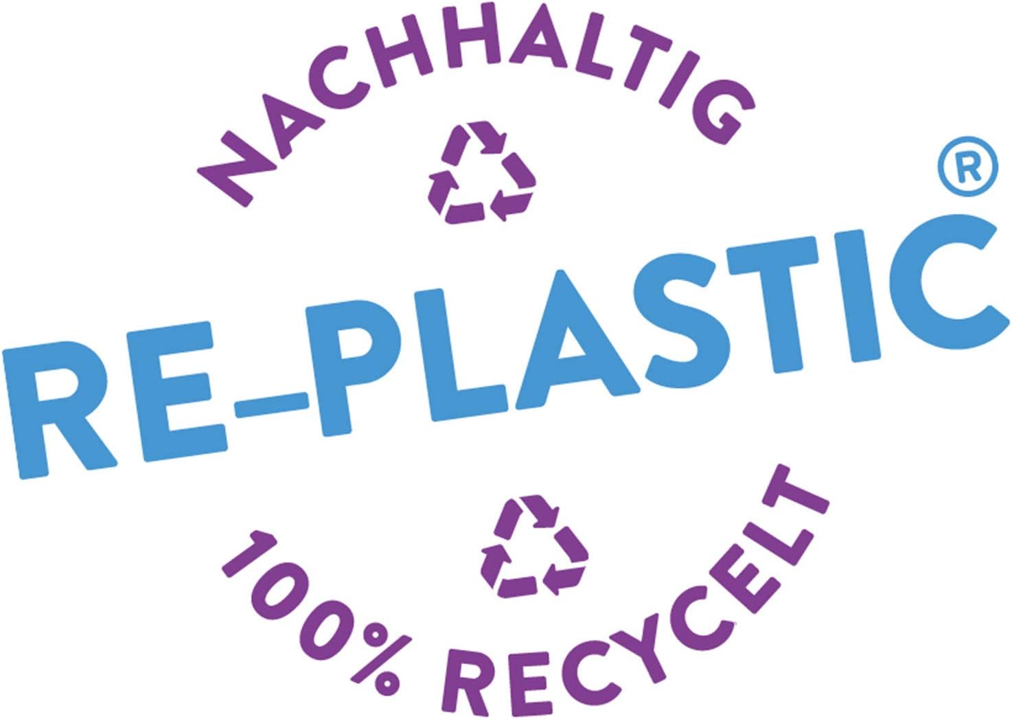 Lernuhr aus 100% recyceltem RE-Plastic Material