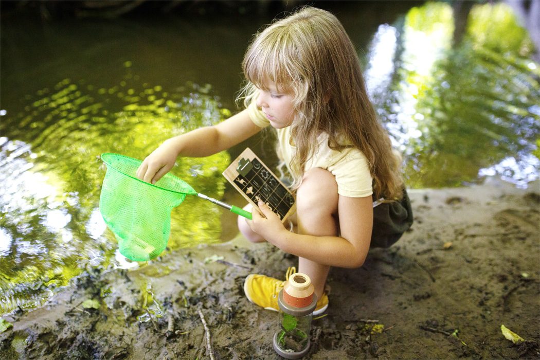 Entdecker-Set für Kinder in der Natur