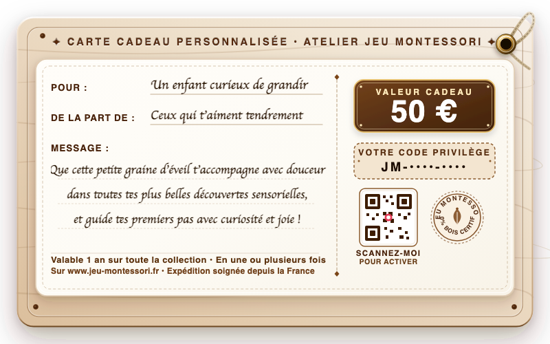 Verso - Matière Bois & Jouet Sensoriel