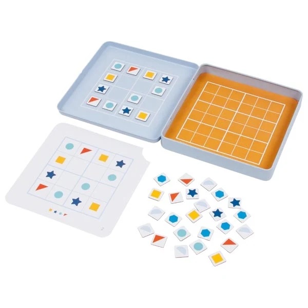Magnetisches Sudoku für Kinder in der Metalldose – 25 Vorlagen - Ansicht 2